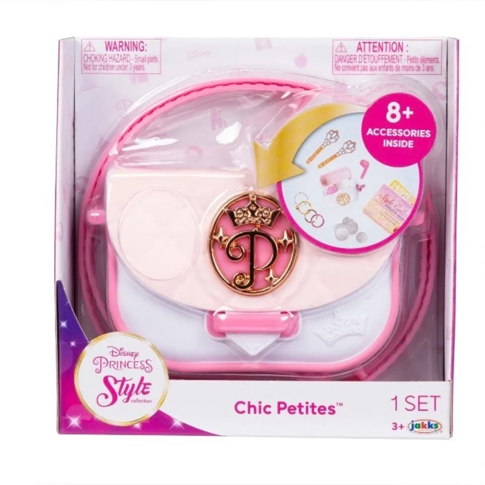 Set3-👛👛👛Disney Princess Chic Petites Set - Pink and Gold